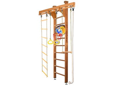 Спортивный комплекс Kampfer Wooden Ladder Ceiling Basketball Shield