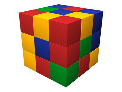 Мягкий конструктор МК Кубик-рубика